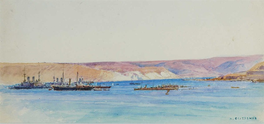 Гриценко Николай Николаевич. Корабли в бухте